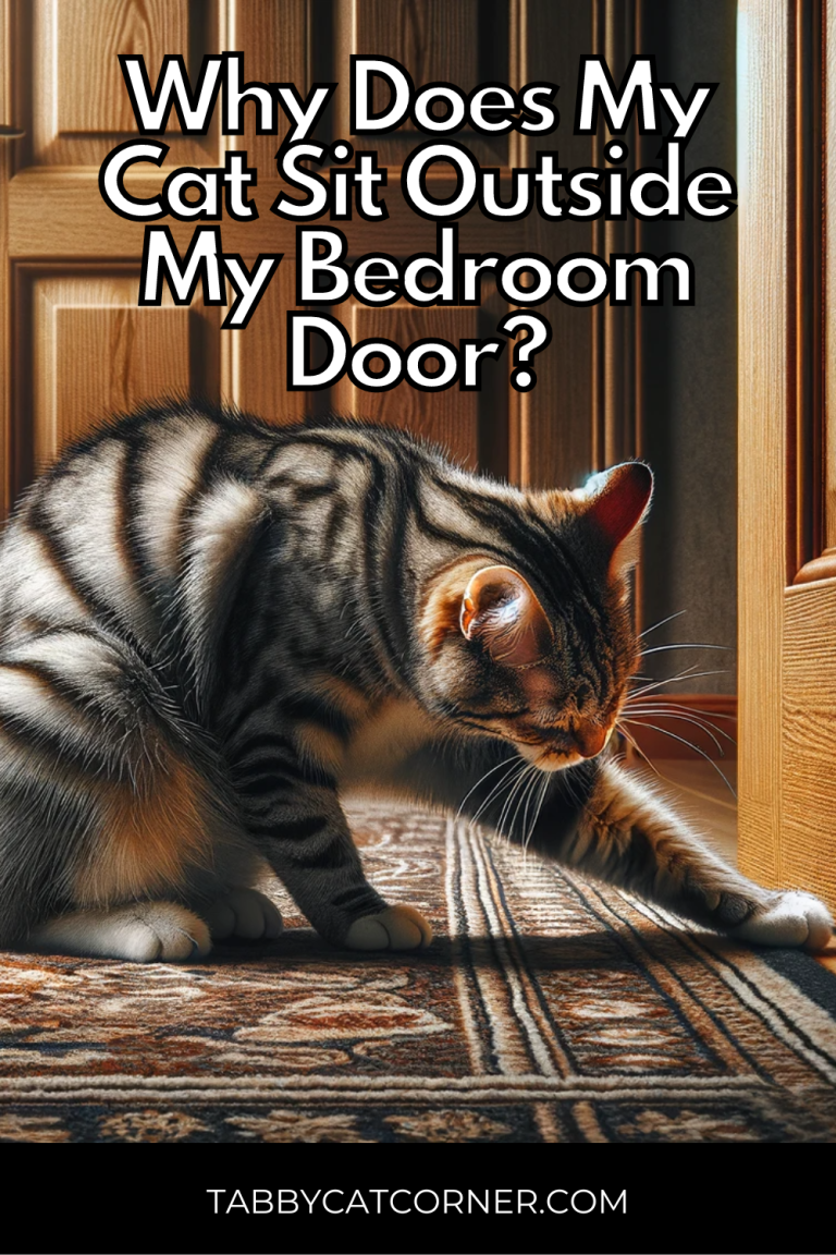 Why Does My Cat Sit Outside My Bedroom Door Explained!